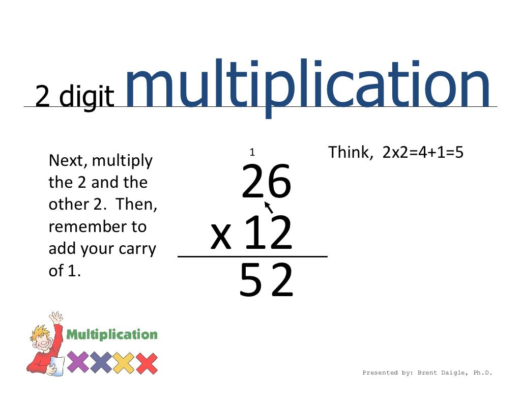 2 Digit Multiplication Easily Explained
