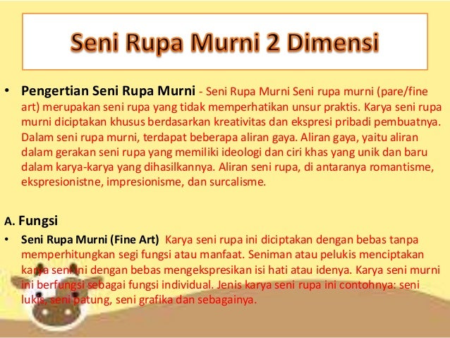 Seni Rupa 2 Dimensi