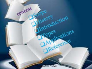 Pharmaceutical Analysis 3
 