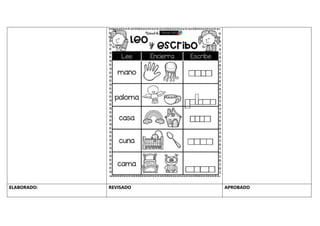 ELABORADO: REVISADO APROBADO
 