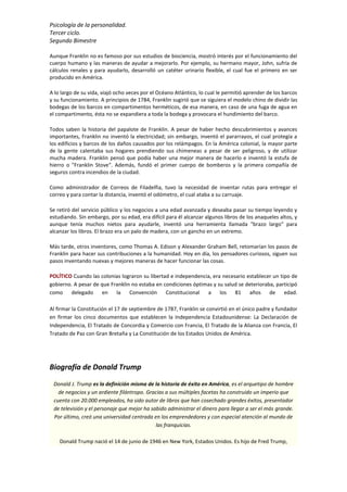 2do bimestre, psicologia