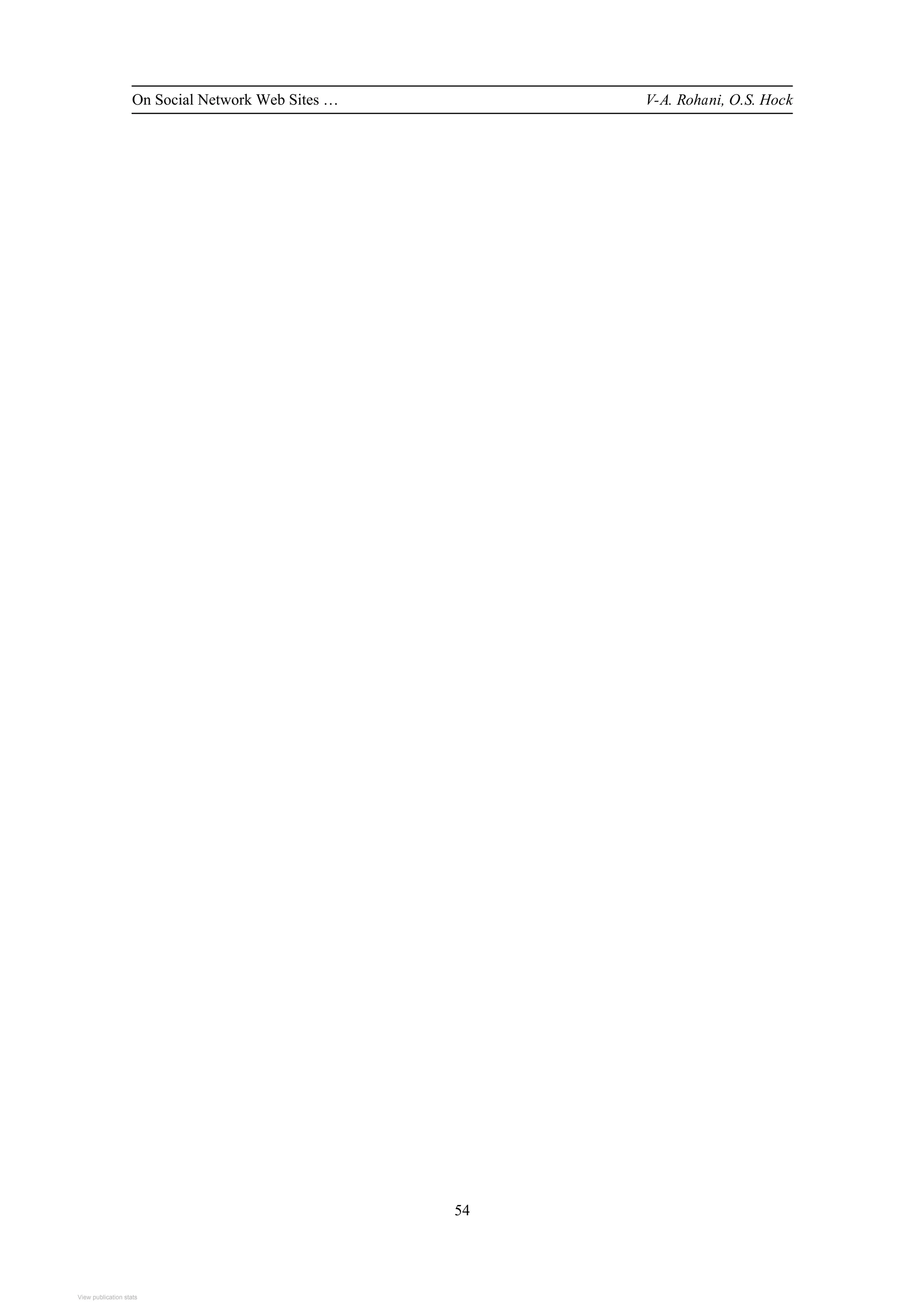 On Social Network Web Sites … V-A. Rohani, O.S. Hock
54
View publication stats
 