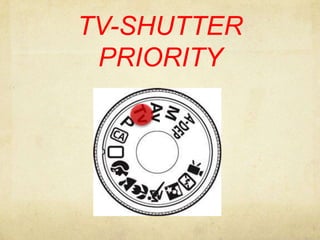 TV-SHUTTER PRIORITY 
