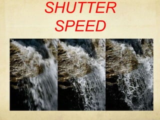 SHUTTER SPEED 