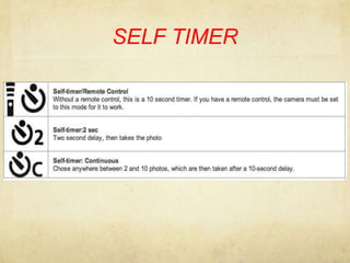 SELF TIMER 