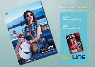 Anúncios | Mídia Impressa


   Veículo
   Revista Isto É Gente


   Data:
   Setembro de 2009
 