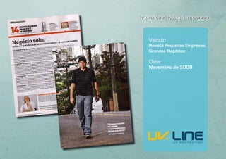 Matérias | Mídia Impressa


   Veículo
   Revista Pequenas Empresas,
   Grandes Negócios

   Data:
   Novembro de 2009
 
