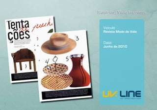 Matérias | Mídia Impressa


   Veículo
   Revista Modo de Vida


   Data:
   Junho de 2010
 