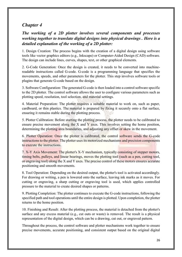 2d plotter project.docx | Graphics Software | Computer Software and ...