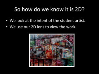 2 d portfolio explained | PPTX