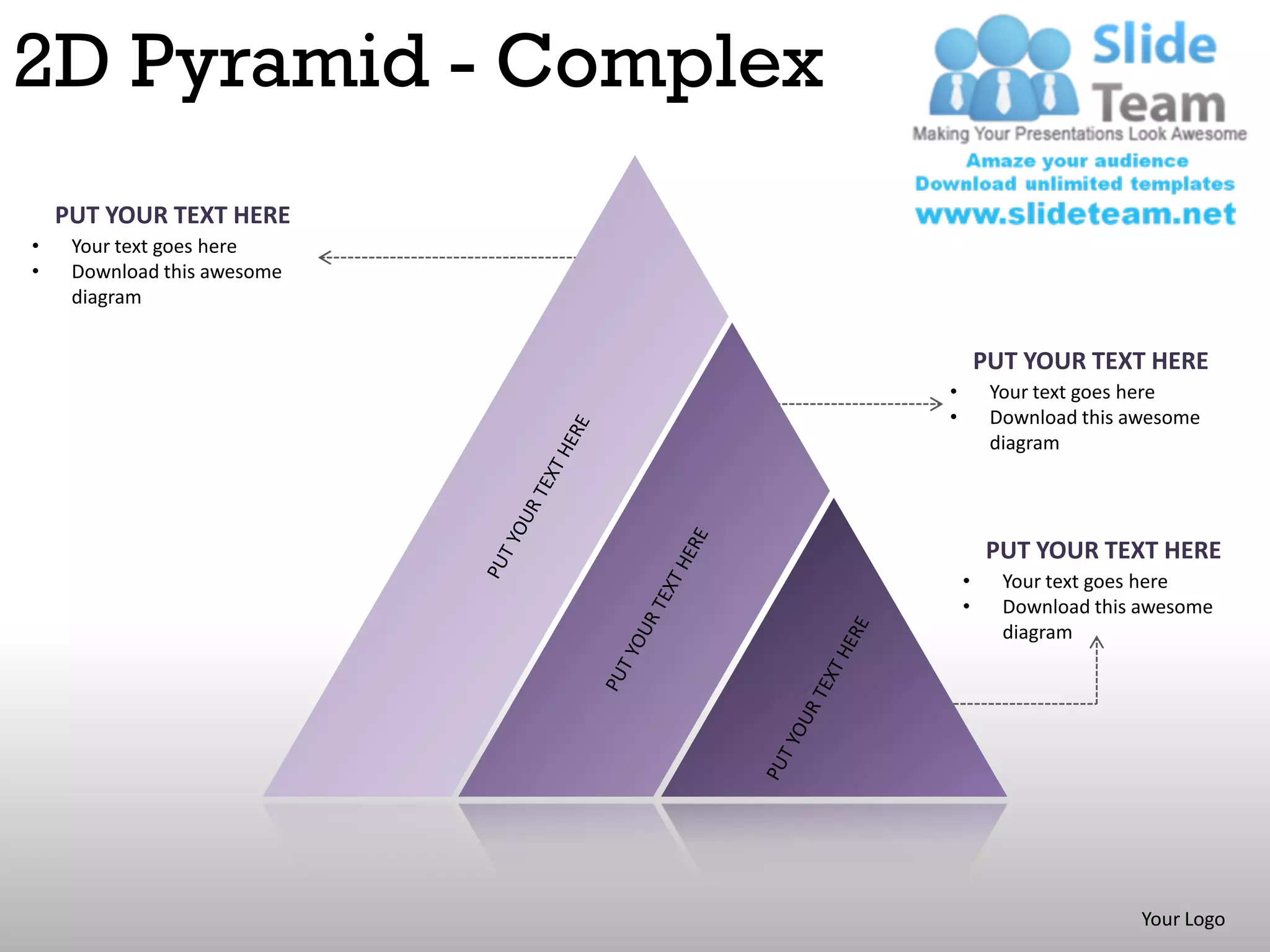 2d pyramid complex powerpoint presentation slides ppt templates | PDF
