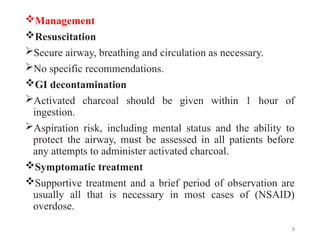 Comprehensive Overview of Analgesic Poisoning and Management | PPTX