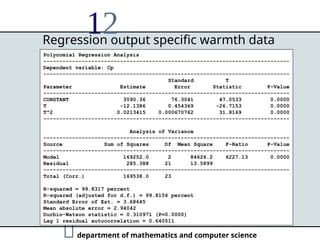 Advanced Statistical Methods for Chemical Engineering Experimentation ...
