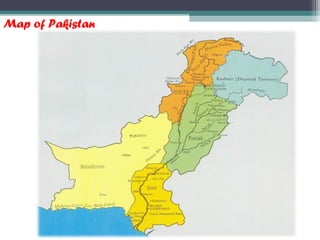Map of Pakistan
 