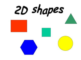2D shapes 