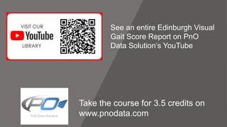2D video Gait Analysis | PPTX
