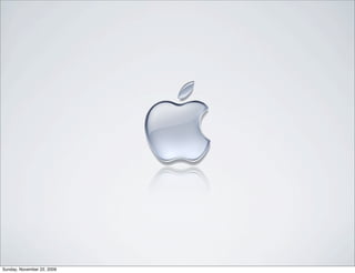 Sunday, November 22, 2009
 