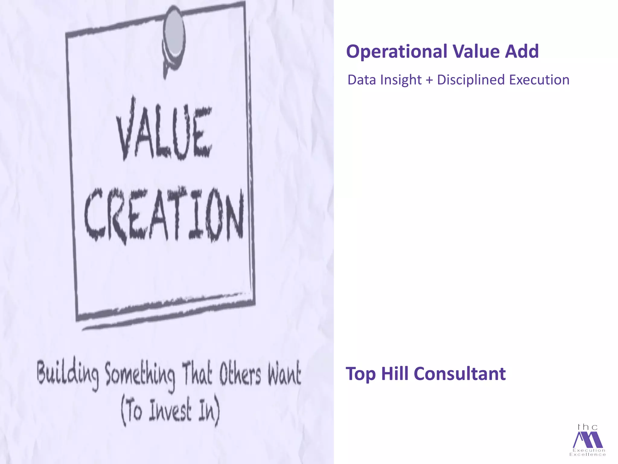 Operational Value Add | PDF