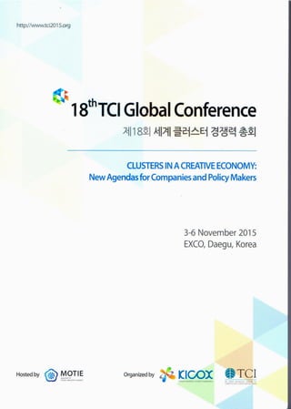 TCI 2015 conference booklet