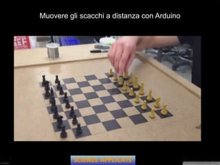 Muovere gli scacchi a distanza con Arduino
SCIENZE APPLICATE
 