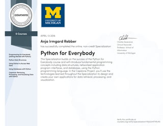 SpecializationPython | PPT