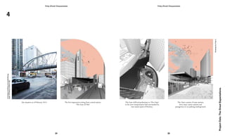 Tritip (Pond) Chayasombat
24
Tritip (Pond) Chayasombat
25
4
The Oasis
Overview
The Gate of Oslo
Perspective View
The Oasis
Perspective View
ProjectOslo:TheGreatExpectations.
The Gate of Oslo
Survey Portrait
SitevisitedinFebruary,2015.
PhotographedbyPiergiannaMazzocca.
Site situation as of February 2015. The first impression exiting from central station.
‘The Gate of Oslo’
The Gate will lead pedestrians to ‘The Oasis’
or the new transportation hub surrounded by
true nature spirit of Norway.
The Oasis consists of tram stations,
ferry stops, metro stations and
passageway to car parking underground.
DrawingsbyTritipC.
 