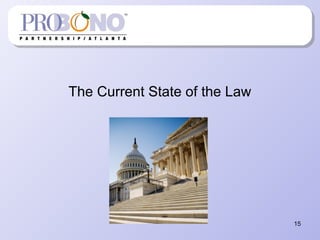 The Current State of the Law
15
 