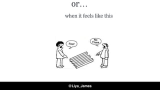 COPYRIGHT © 201524 @Liya_James
or…
when it feels like this
 