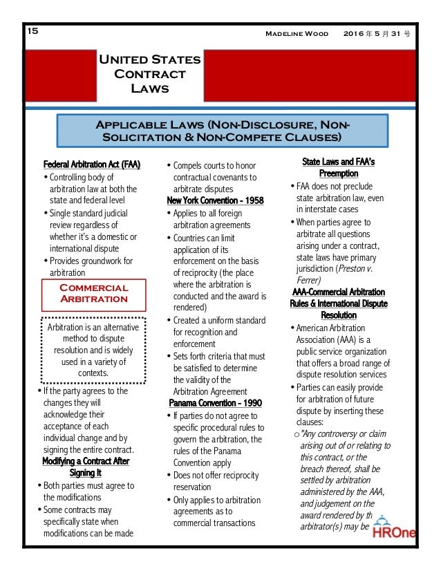 United States Contract Law