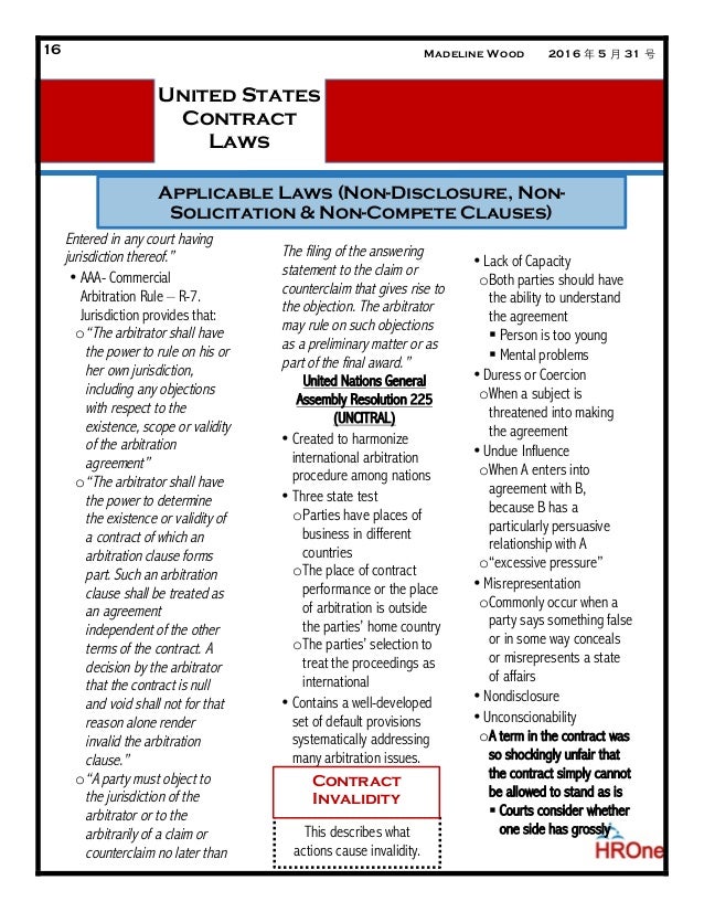United States Contract Law