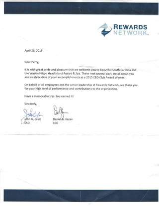 2015 CEO Club Letter