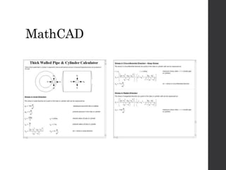 MathCAD
 