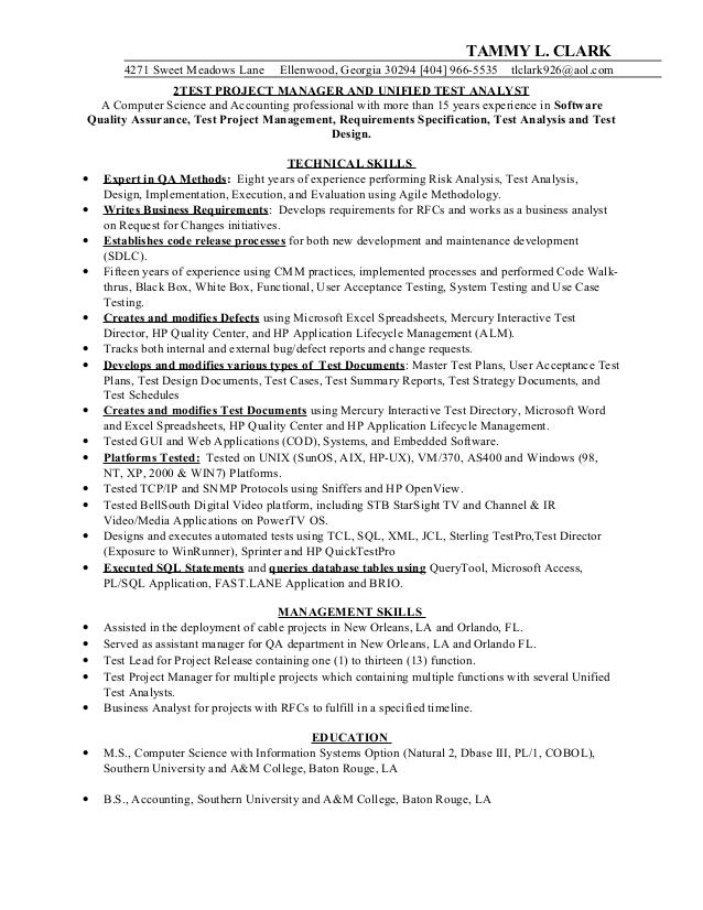 tammy clark resume final