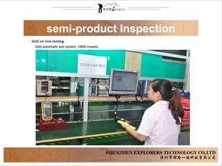 semi-product Inspection
 