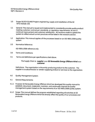 Site Quality Plan signed scaned