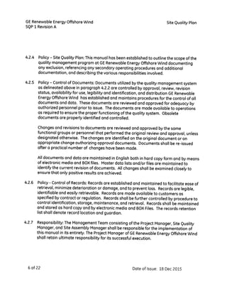 Site Quality Plan signed scaned