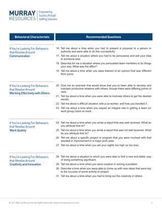 50-Behavior-Based-Interview-Questions | PDF