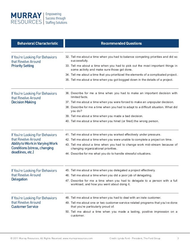 50-Behavior-Based-Interview-Questions