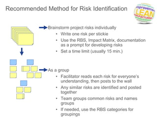 STRIDE Standard Process for RISK | PPTX