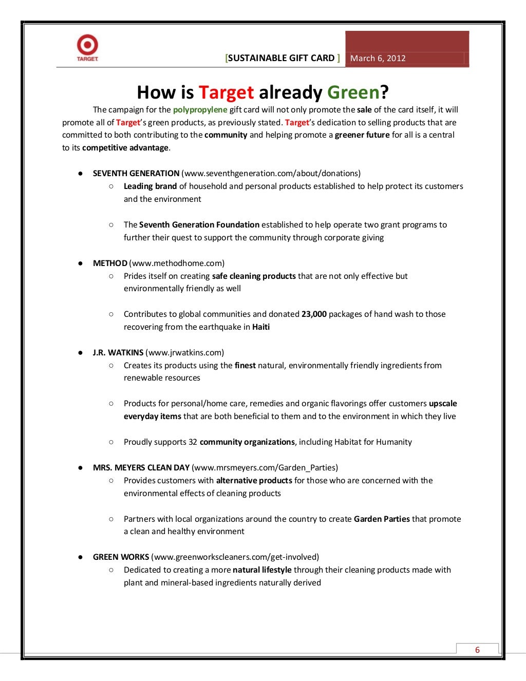 Target case study analysis image