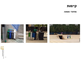 ‫קיימות‬
11
‫מחזור‬-‫אשפה‬
 