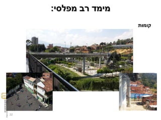 ‫רב‬ ‫מימד‬‫מפלסי‬:
22
‫קומות‬
 