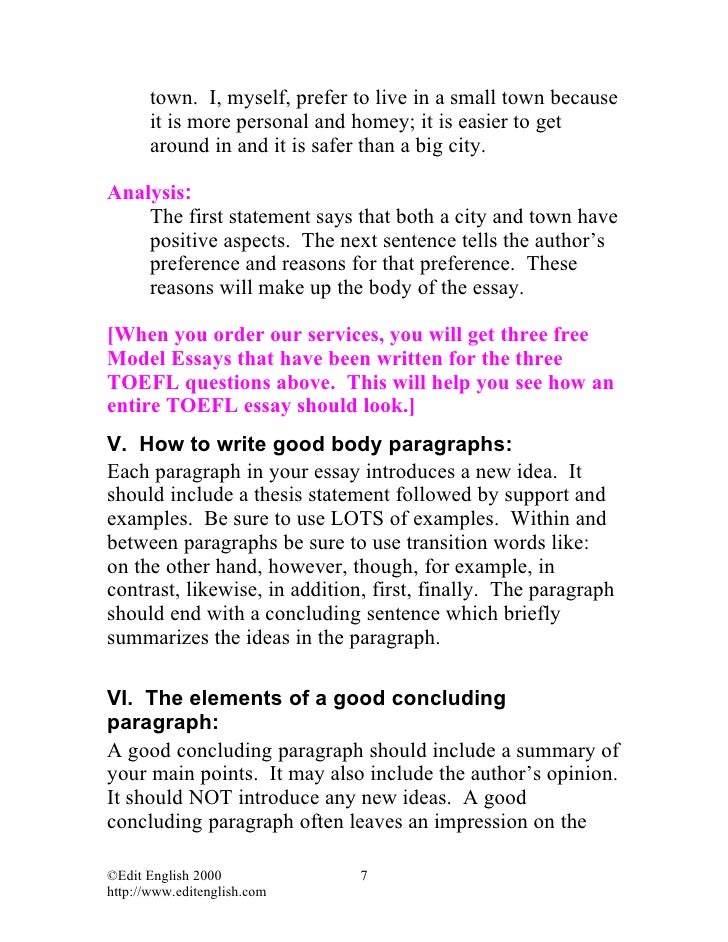 How to write an english essay introduction 