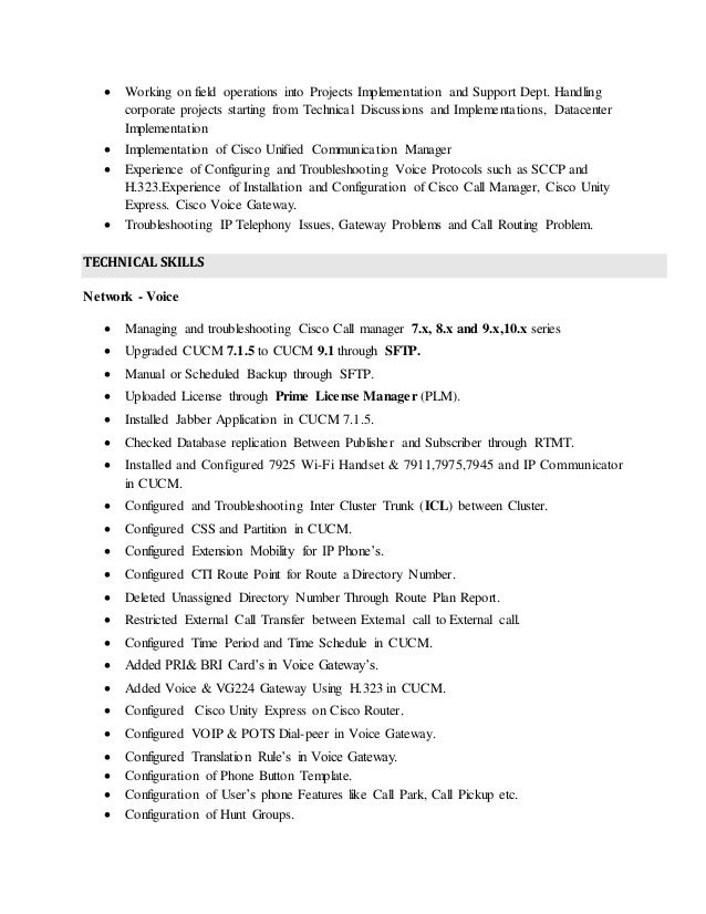 Cisco network admission control implementation resume