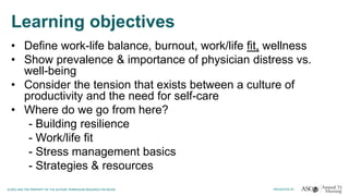 Work life fit and wellness | PPTX