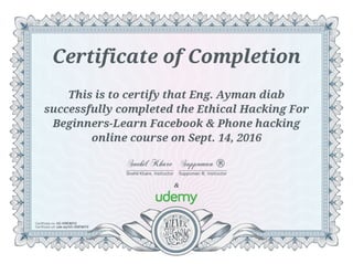 Ethical Hacking For Beginners-Learn Facebook & Phone hacking
