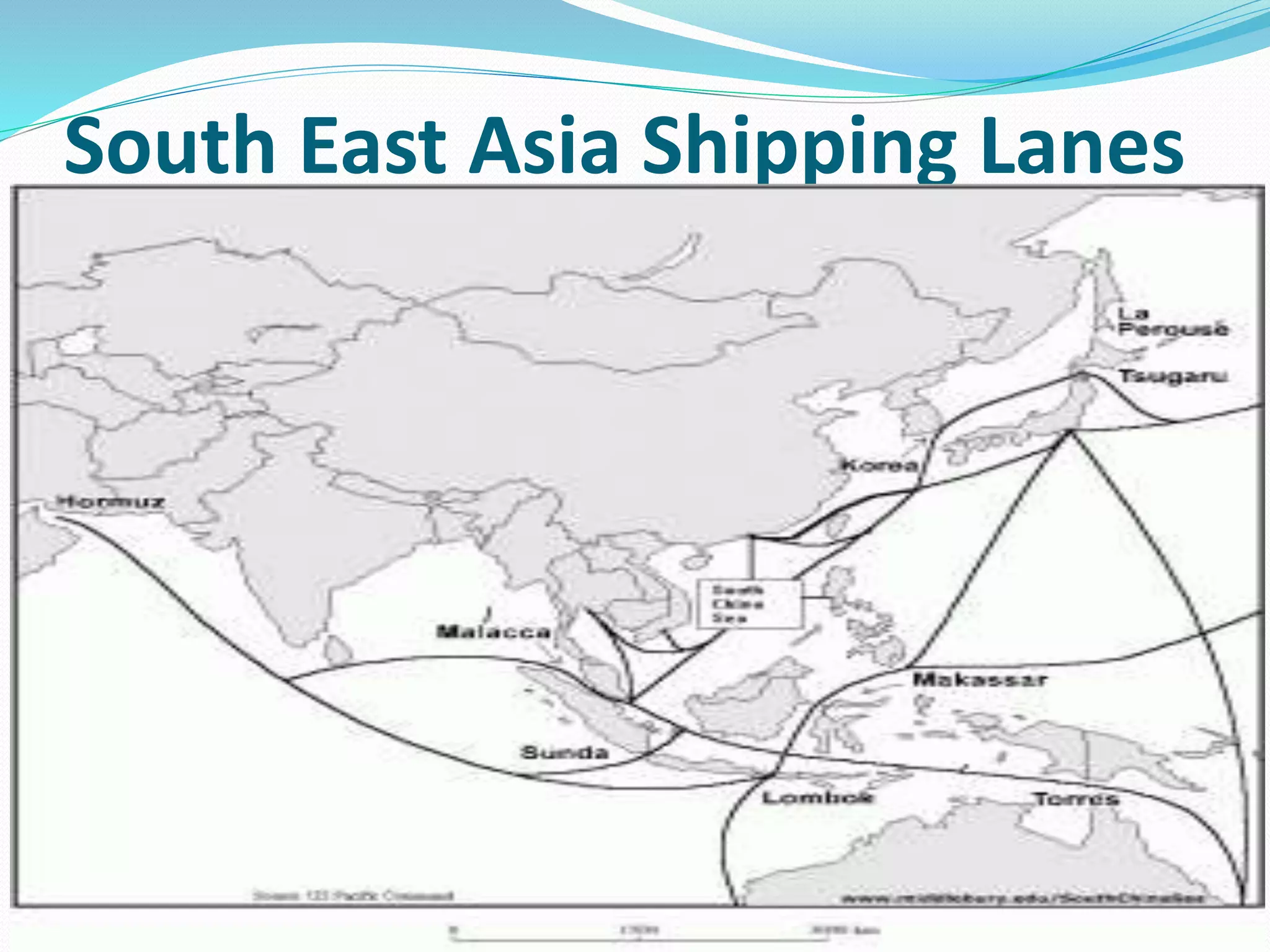 South East Asia Shipping Lanes
 