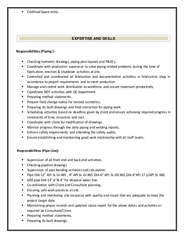 responsibilities of mechanical engineer