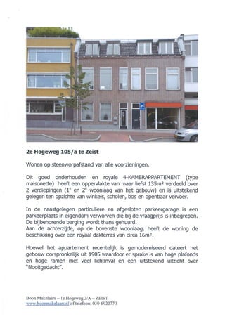 2e Hogeweg 105 A Zeist (www.boonmakelaars.nl)