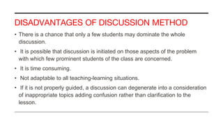 DISCUSSION BASED LEARNING | PPTX